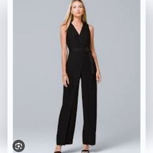 White House Black Market Black Jumpsuite